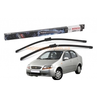 Комплект дворников на CHEVROLET Aveo T200 2001-2006 — Bosch AeroTwin